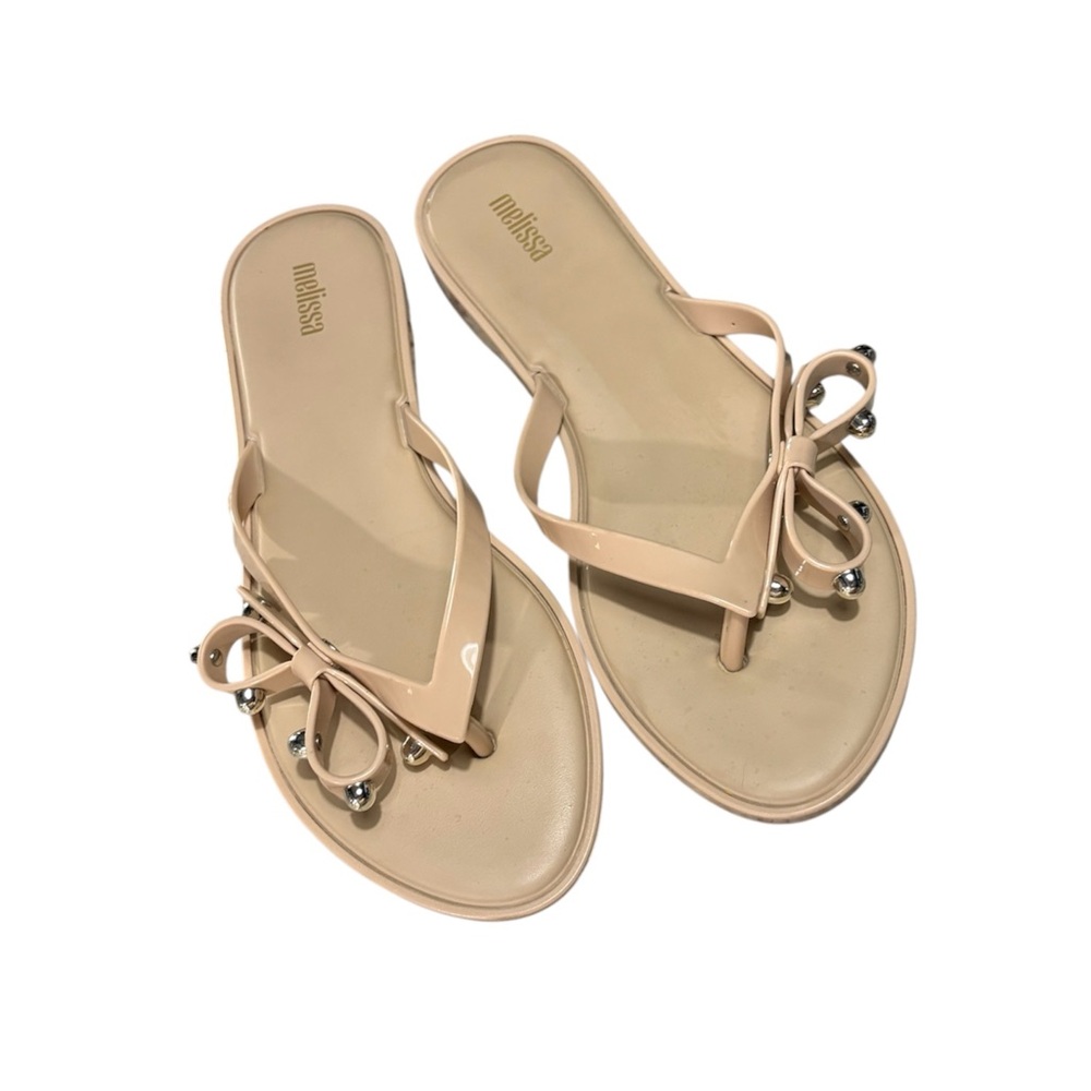MELISSA flip flops slim ii size 9 - Picture 2 of 6